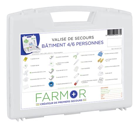 Valise De Secours B Timent Personnes Farmor Als Epi