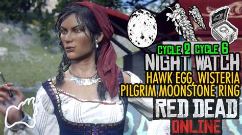 Red Dead Online Hawk Egg Cycle 2 Wisteria Cycle 6 And Pilgrim Moonstone