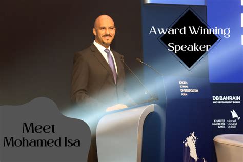 Mohamed Isa A Speaker From Bahrain To The World