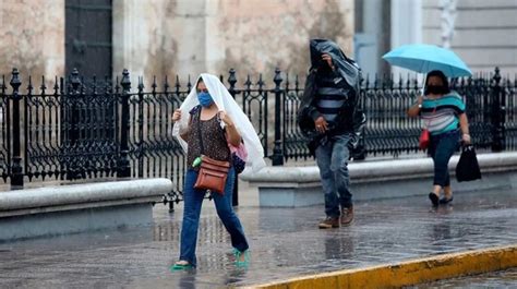 Clima Yucatán hoy 13 de noviembre lluvias de ligeras a fuertes La