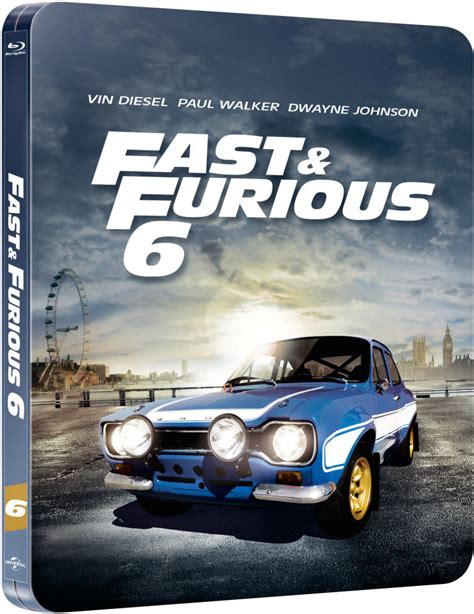 Fast Furious 6 Zavvi Exclusive Limited Edition Steelbook Limited