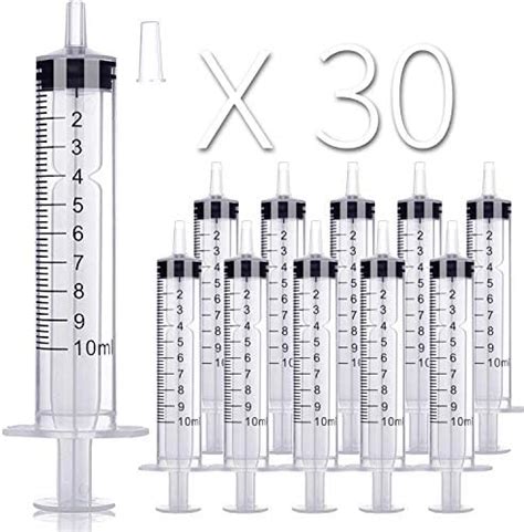 10ml Oral Syringe With Cap 100 Pack Oral Dispenser