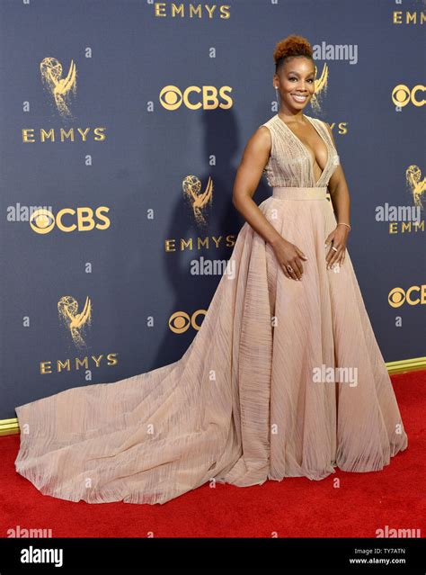 Singer Anika Noni Rose Arrives For The 69th Annual Primetime Emmy Awards At Microsoft Theater In