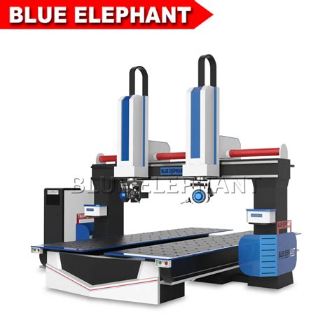 3d 1224 5 Axis Cnc Router Machine With Servo Motor For Foam Wood