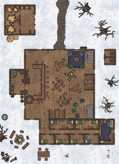 Icewind Dale Arctic Encounter Maps Dungeon Masters Guild