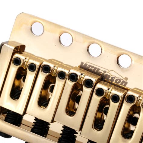 Wilkinson Deluxe Gold 52 5mm Guitar Tremolo Bridge For Usa Vintage Narrow Strat For Sale Online