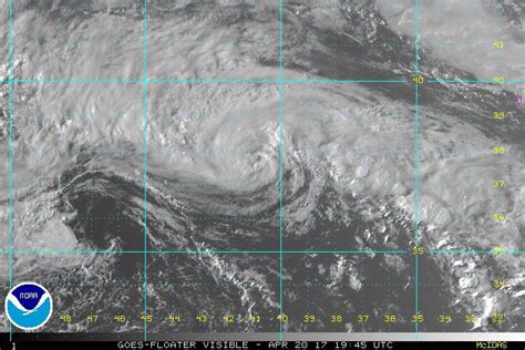 Tropical Storm Arlene Forms In Atlantic Far From Land Only 2nd Named