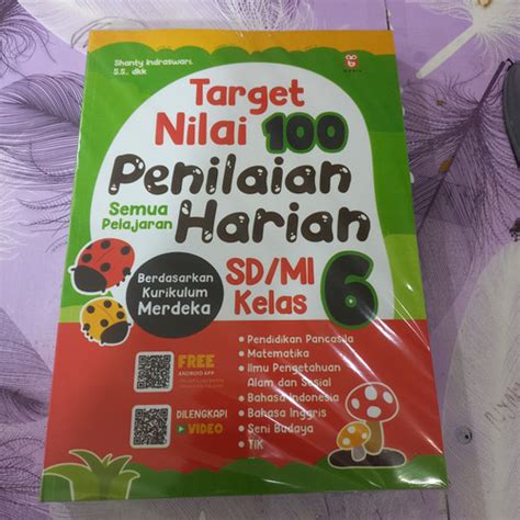 Jual Buku Target Nilai Penilaian Harian Sd Mi Kelas Jakarta