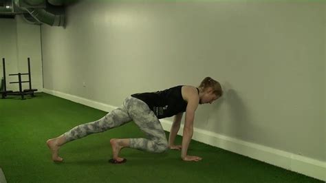 Prone Hip Flexion With Valslide YouTube