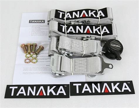 Tanaka Universal Silver Point Camlock Quick Release Racing Seat