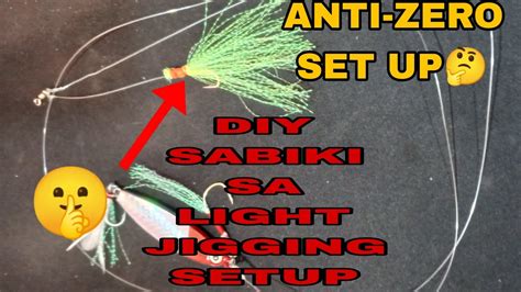 Ep Anti Zero Setup Sabiki In Light Jigging Setup Amazing