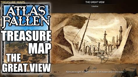 Atlas Fallen Treasure Map Location The Great View Caladrias Youtube