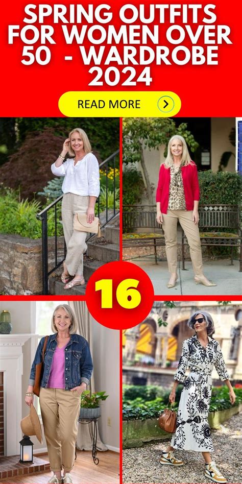 Spring Outfits For Women Over 50 Wardrobe 2024 16 Ideas In 2024 Stylish Outfits For Women