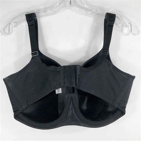 Cacique G Bra Black Smooth Balconette Underwire Plu Gem