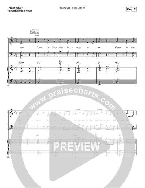 Promises Sing It Now Satb Sing It Now Sheet Music Pdf Maverick City