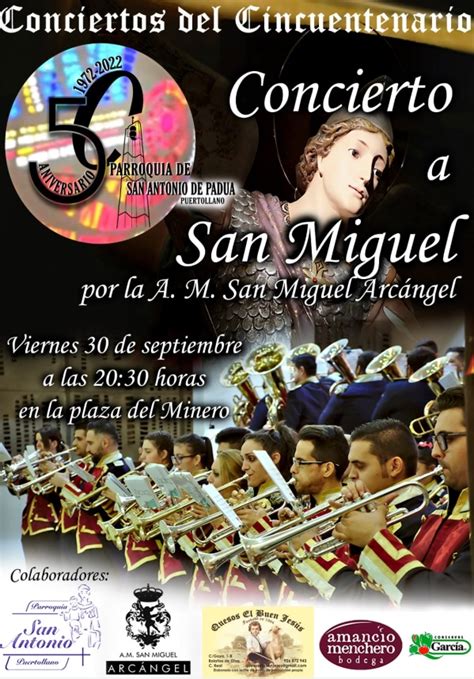 Concierto de la Agrupación Musical San Miguel Arcángel este viernes en