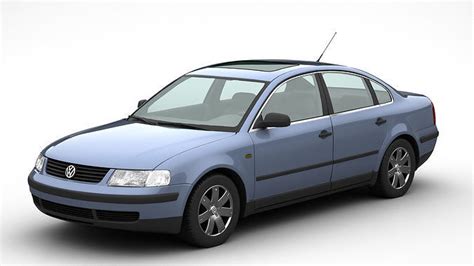 Volkswagen Passat B5 1997 3D Model CGTrader