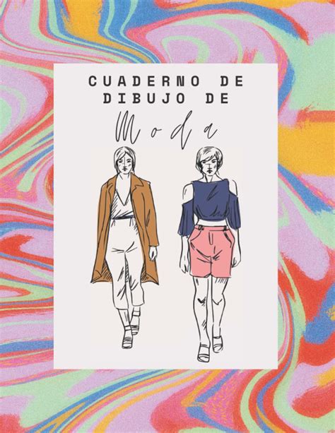 Cuaderno de Dibujo de Moda Cuaderno de Bocetos para Diseñador de