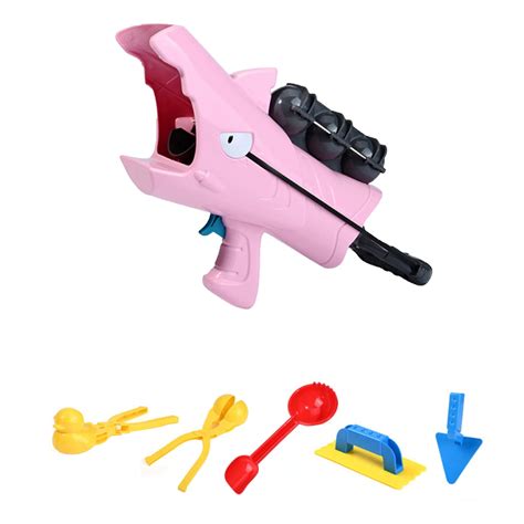 Shark Snowball Launcher For Kids And Adults Snowball Maker Mold Kit