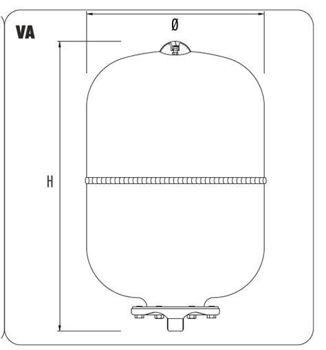 Aquasystem Va24 Hydropress Tank 24 L Avloppscenter