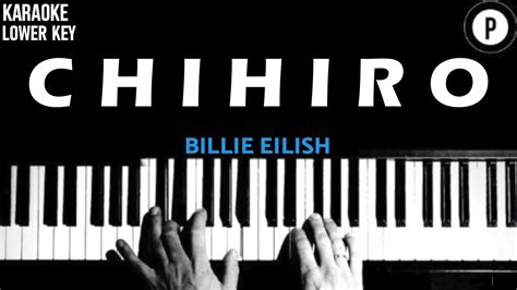 Billie Eilish Chihiro Lower Key Slowed Acoustic Piano Instrumental