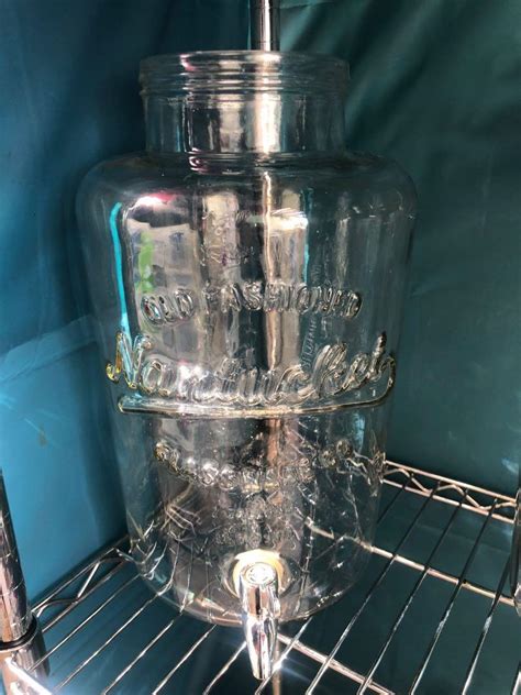 Glass Jar 8 Litre With Tap Home Appliances Kitchenware On Carousell