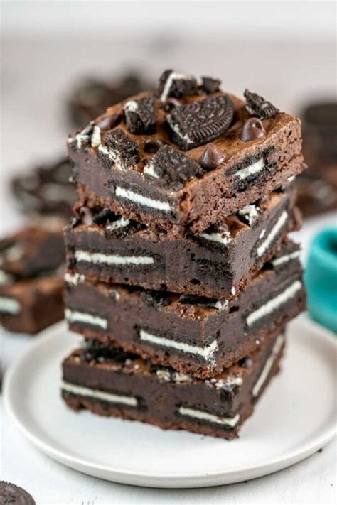 Fudgy Oreo Brownies Bunsen Burner Bakery