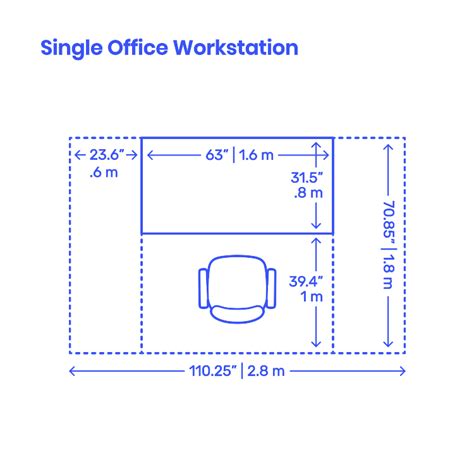 Management Workstation Cubicle Dimensions Drawings Office Off