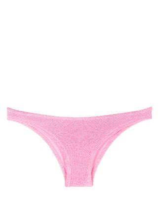 MC2 Saint Barth Elise Seersucker Texture Bikini Bottoms Farfetch