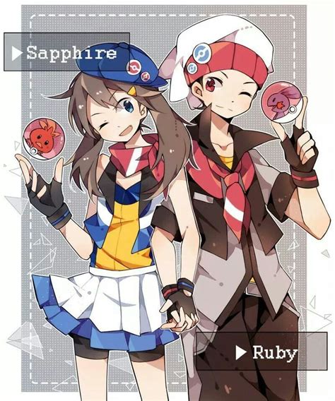 Sapphire and ruby | Pokémon ruby, Pokemon, Pokemon special