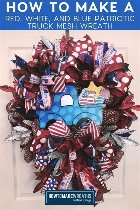 Home And Living Wreaths And Door Hangers Home Décor Patriotic Wreath Happy