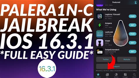 Palera1n C Jailbreak IOS 16 3 1 Palera1n Jailbreak IOS 16 3 1