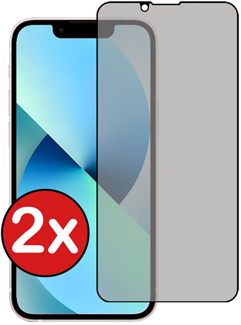 BTH IPhone 14 Pro Max Screenprotector Glas Privacy 2 PACK BTH Shop