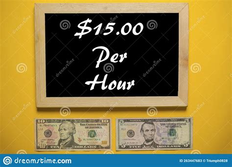 United States Minimum Wage Stock Illustration Illustration Of Dollars