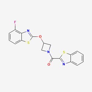 Benzo D Thiazol Yl Fluorobenzo D Thiazol Yl Oxy Azetidin Yl