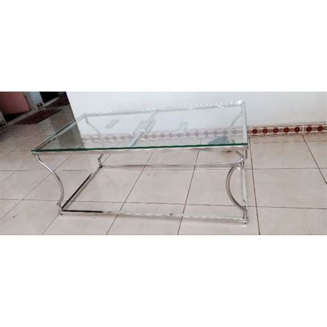 Jual Meja Tamu Stainless Minimalis Shopee Indonesia