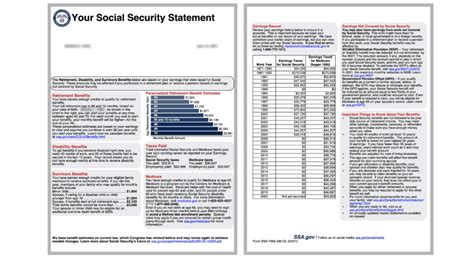 The New Social Security Statement How To Navigate Your New Monthly