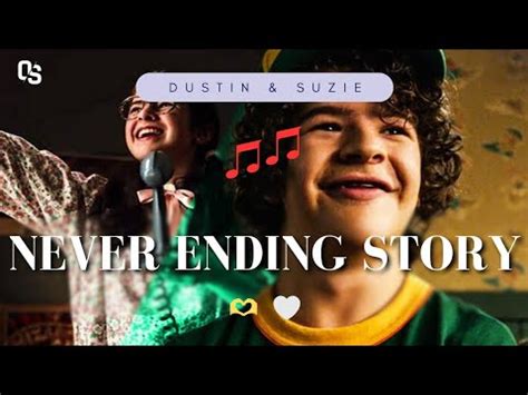 The Full Dustin And Suzie NeverEnding Story Scene Lyrics Stranger