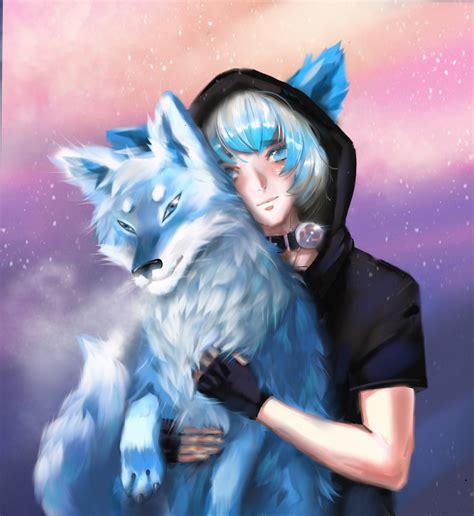 Update more than 81 blue anime wolf latest - in.cdgdbentre