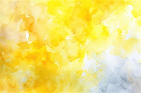 Premium Photo Abstract Yellow Watercolor Background Texture