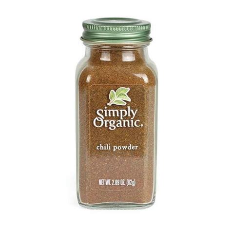 Simply Organic Chili Powder 82g Buy Online At Plantx Plantx Canada