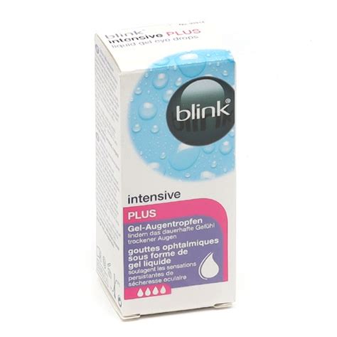 Blink Intensive Tears Plus Gel 10ml Secheresse Oculaire