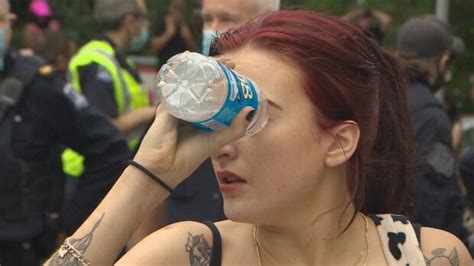 What Happened When Halifax Police Pepper Sprayed People Protesting Removal Of Shelters For