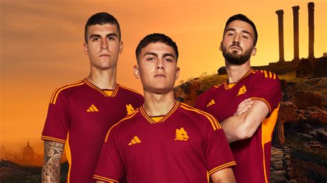 adidas dévoile le nouveau maillot domicile de l AS Roma pour la saison