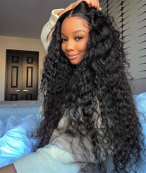 Water Wave Wigs Water Wave Lace Front Wigs Yolissa Hair