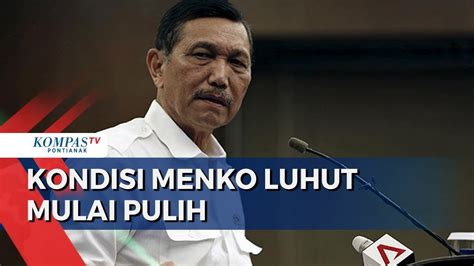 Menko Marves Luhut Sakit Akibat Kelelahan Menparekraf Kondisinya