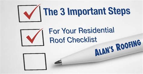 The 3 Important Steps For Your Residential Roof Checklist Florida