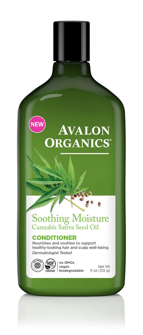 Soothing Moisture Cannabis Sativa Seed Oil – Avalon Organics