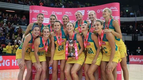 Netball Australia Beat England 55 41 To Secure Series Sweep In London