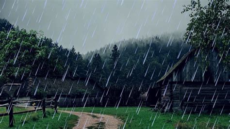 Lluvia Relajante Para Dormir Superando El Insomnio Con El Sonido De